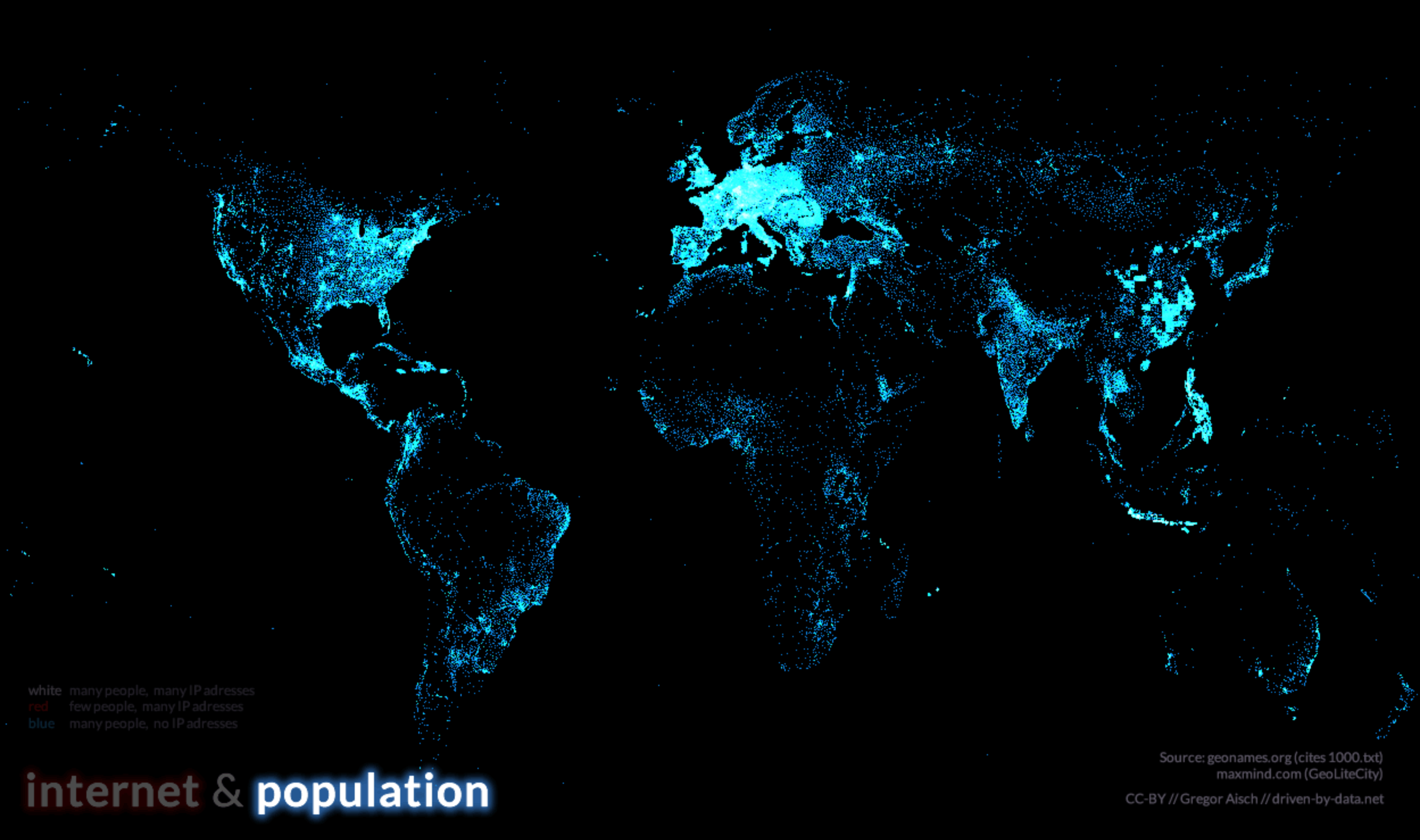 Mapping the Global Digital Divide