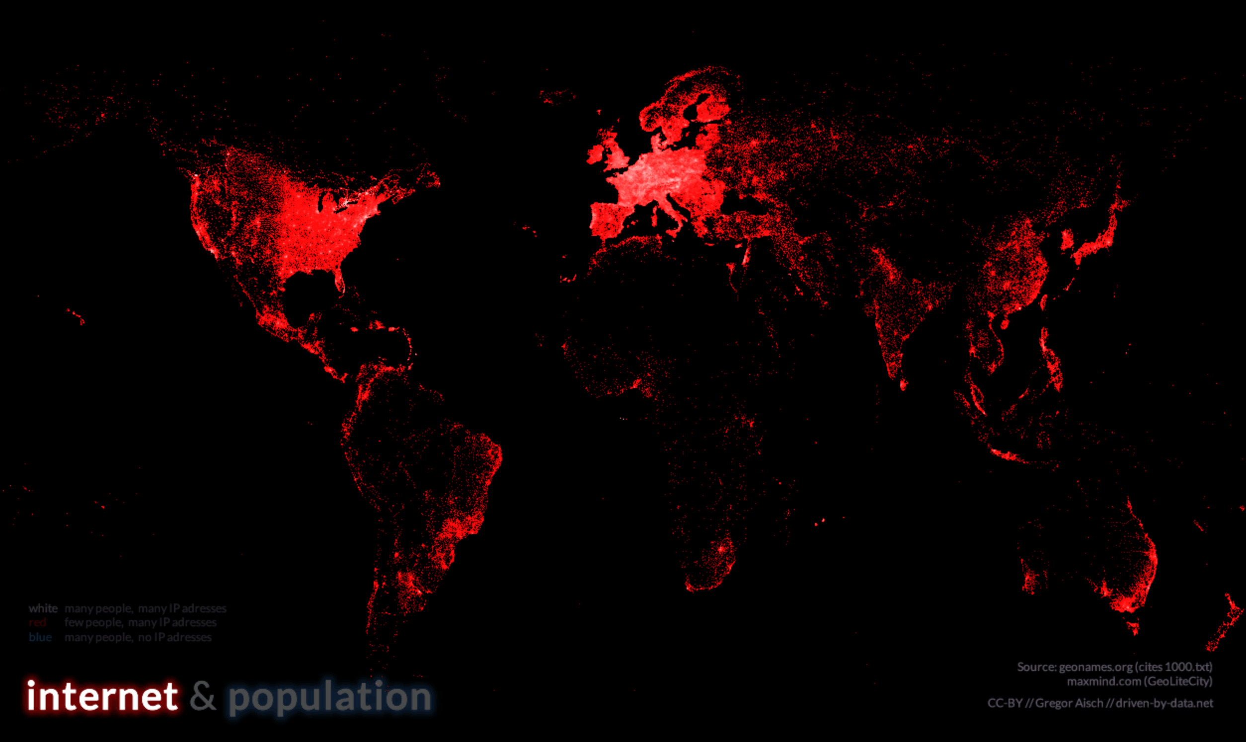 Mapping the Global Digital Divide