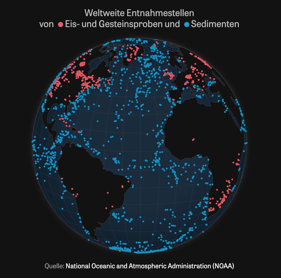 Journey through 485 million years of climate history