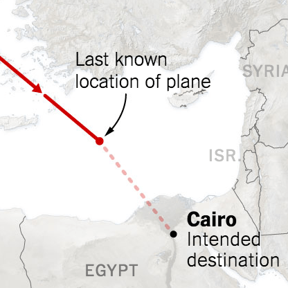 The EgyptAir Flight: Moment by Moment